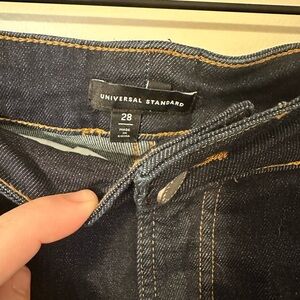 Universal Standard Plus Size Indigo Denim Jeans